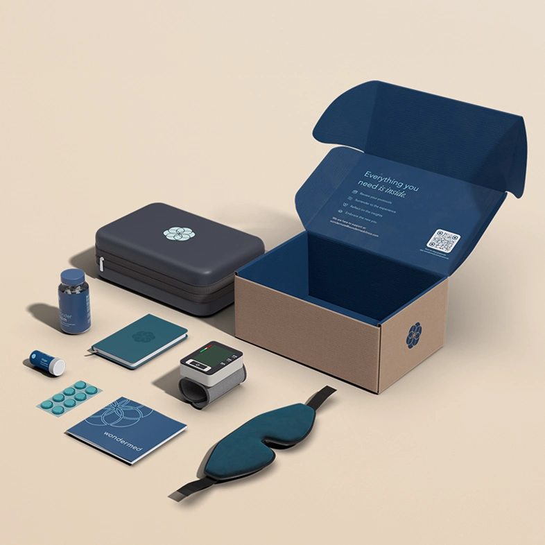 Hand holding medicinal tablet